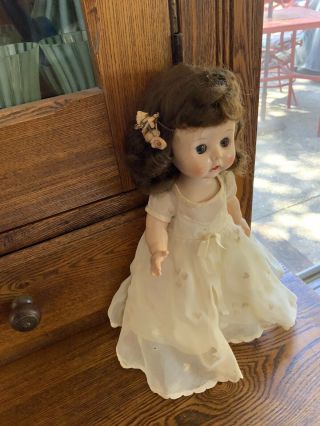 Vintage ARRANBEE LITTLEST ANGEL Hard Plastic Doll;10.  5”;sleep eyes;walker;CUTE 3
