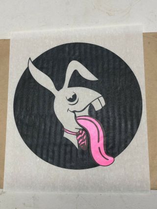 Vtg 1970s Iron On Transfer T - Shirt Playboy Bunny ??