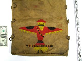 1937 NJ Washington DC National Jamboree Region 8 Backpack handpainted,  Boy Scout 2