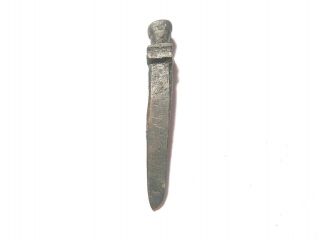 Viking Bronze Sword Amulet 9th To 10th Century Ad,