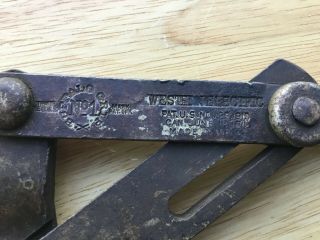 Antique Buffalo Grip No.  1 Western Electric Cable Puller Pat.  1910 & 1911 2