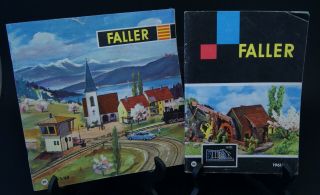 2 Catalogues Faller Dm 1961/62 1963/64