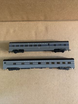 2 Ho Scale Passenger Cars York Central And Up Overland