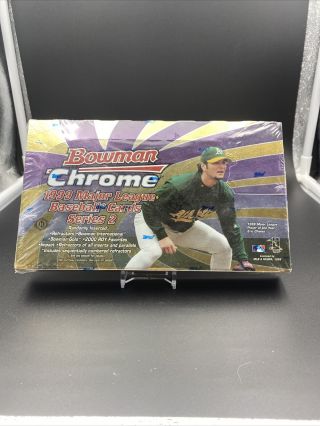 1999 Bowman Chrome Baseball Hobby Series 2 Factory Box