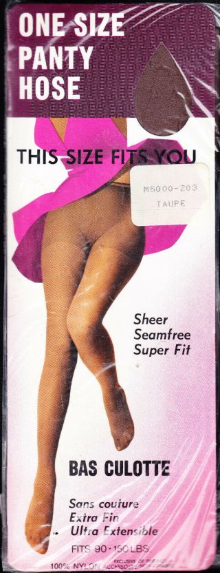 Vintage Pantyhose And Package - Legs - Sheer - Fit - Panty Hose
