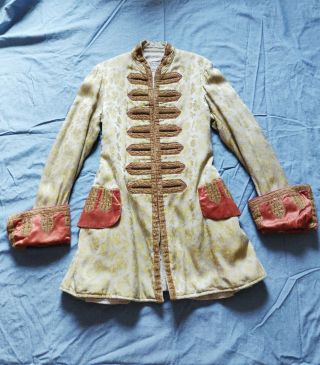 Antique Brocade Pirate Coat Costume Charles H Fox London S