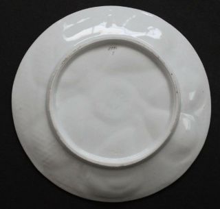 ANTIQUE Vintage LIMOGES FRANCE ? Hand Painted Porcelain China OYSTER PLATE 3