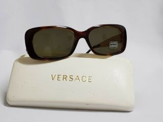 Vintage Gianni Versace Mod 471 Sunglasses Col 900 Square Frame