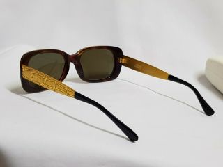 Vintage Gianni Versace Mod 471 sunglasses Col 900 Square frame 2