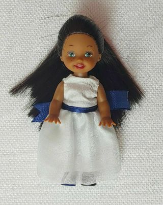 Vintage Barbie  Kelly Doll ,  Mattel 1994,  4” Fully Dressed W Shoes,  Adorable