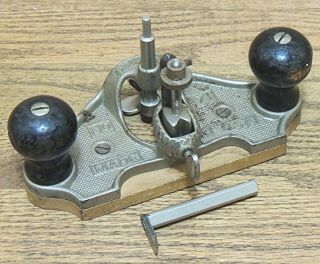 Type 10 1925 - 1938 Stanley No.  71 Open Throat Router Plane - Antique Hand Tool - Usa