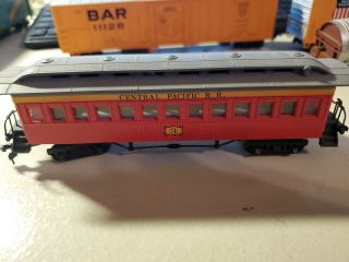Ho Central Pacific R.  R.  Passenger Car Old Tyme Bachmann China