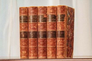 The Life Of George Washington By Washington Irving Antique Leather Spine Books