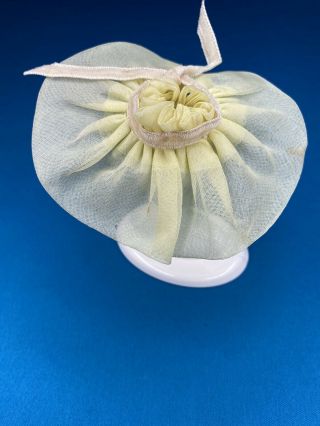 Vintage AMERICAN CHARACTER TRESSY Barbie Yellow EVENING JEWEL Hat 2