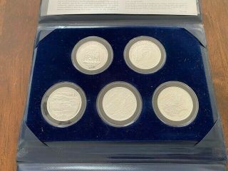 1981 - 1982 Bunker Hill Silver Medallion Series - 5 oz. 2