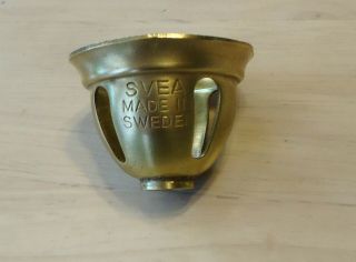 Vintage Brass Max Sievert Svea 123 Stove Burner Bell