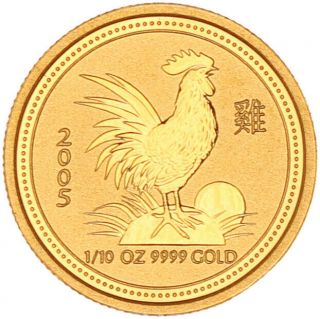 Australia - Gold 15 Dollars Coin - 1/10 Oz.  - 