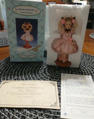 Vintage Madam Alexander Classic Ballerina Figurine With.