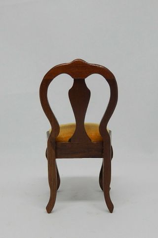 Vintage Sonia Messer Dining Side Chair Artisan Dollhouse Miniature 1:12 3