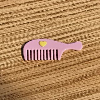 Vintage Polly Pocket Comb ‘n Curl Hair Salon Variation Pink Comb Only