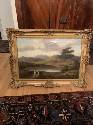 Antique Oil Painting By G.  Grant 1892 - Listed Artist.