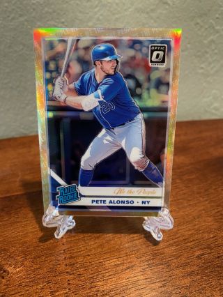 Donruss Optic 2019 Pete Alonso Rated Rookie We The People Prizm 76/76