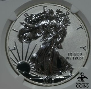 2013 - W United States 1oz American Silver Eagle Ngc Pf70 Reverse Proof