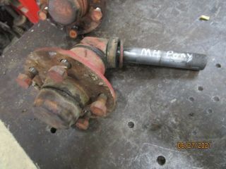 Massey Harris Pony Front Wheel Hubs And Spindles Antique Tractor 2