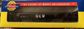 N - Scale Model Railroad Car Norfolk And Western N&w Mill Gondola Athearn