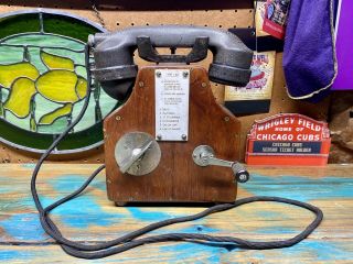 Antique Siemens & Halske Telefon Phone Telephone