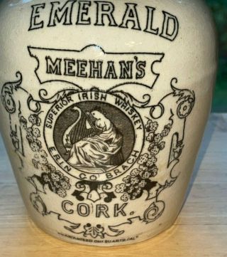 Antique Stoneware Emerald Cork Meehan 