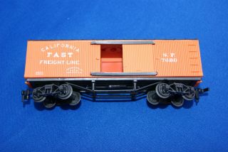 Pocher Ho Scale Gauge Model Railroad Train Box Car California Freight Line