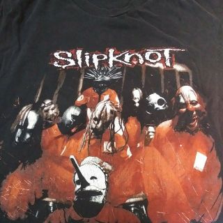 Vintage Slipknot Shirt Authentic 1999 Blue Grape Size Large