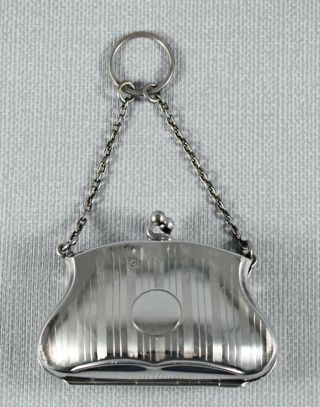 Vintage Boots Pure Drug Company Silver Evening Coin Purse 1913