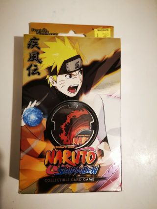 Naruto Shippuden Collectible Card Game Foretold Prophecy Spiral Of The Fury