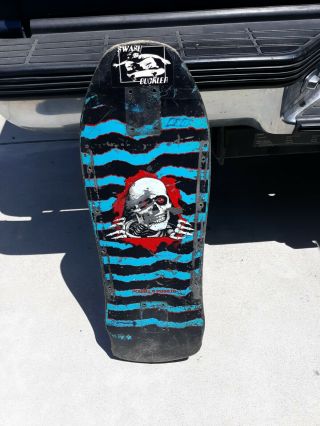 Vintage Powell Peralta Ripper Skateboard Deck From The 1980 