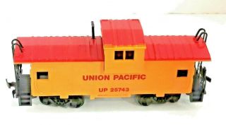 Bachmann Ho Scale Railroad Train Caboose Union Pacific Up25743 Loose