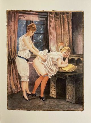 Victorian Era Erotik Sex Lesbian Art Vagina Love Antique Akt Breast England 1880