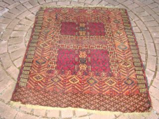 Antique Turkmen Ensi Rug