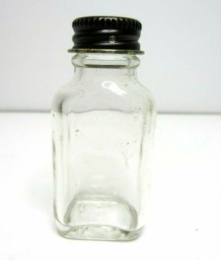 Vintage Romilar Cough Syrup Antique Small Medicine Bottle Apothecary Display