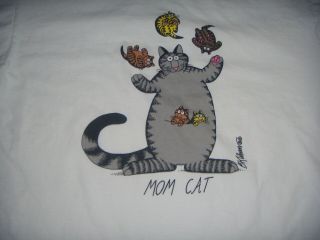 Vintage 90`s Hawaii Crazy Shirt B,  Kliban Mom Cat T - Shirt - Single Stitch Xl Usa