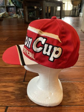 Vintage 90’s NASCAR Winston Cup Official Snapback Hat Chase Pit Crew Spell Out 3