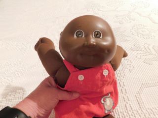 1982 Vintage Cabbage Patch Kids African American Doll Boy Preemie Bald 3