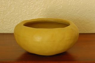 Gorgeous Antique Rookwood Arts Crafts Cabinet Bowl " Xv " 1915 974c Yellow Ochre