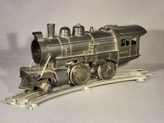 Vintage Lionel O Gauge Line Steam Locomotive 8300 For Parts/repair