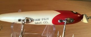 Vintage Paw Paw Bait Co,  5 