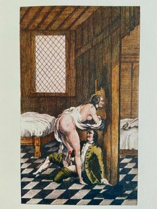 Jean De Latouche Erotik Akt Love Art Voyeur Cuckold Love Spanner Antique Sex