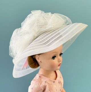 Vintage Doll Clothes: Orig.  Madame Alexander Portrait Hat Fits Cissy Miss Revlon