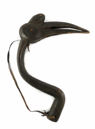 Hausa Nupe Hunter Headdress Bird Nigeria African Art