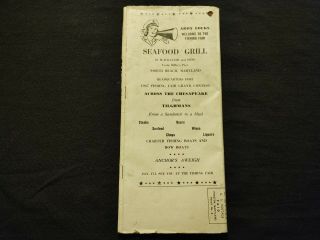 1947 CHESAPEAKE BAY FISHING CONTEST ROCKFISH BASS DRUM NORTH BEACH MARYLAND 3